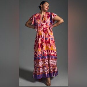 Anthropologie NWT Cassandra Maxi Dress by Maeve. Size XL